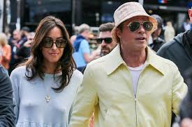 Brad Pitt and Girlfriend Enjoy British Grand Prix Date at Silverstone Circuit