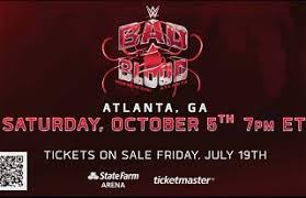 WWE Bad Blood makes a triumphant return to Atlanta in October